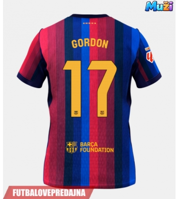 Lacne Muži Futbalové dres Barcelona Anthony Gordon #17 2026-27 Krátky Rukáv - Domáci